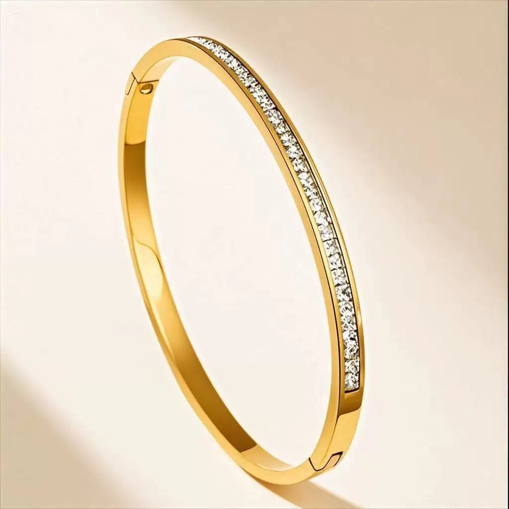 Rav bangle bracelet Gold