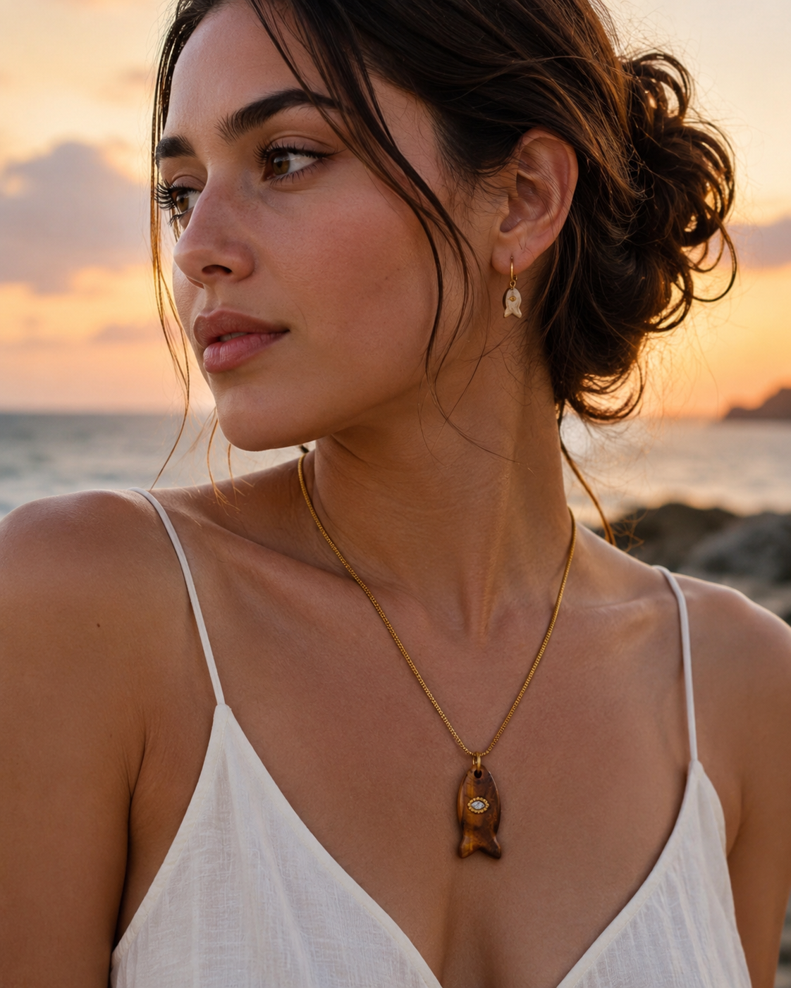Serenity Fish Necklace